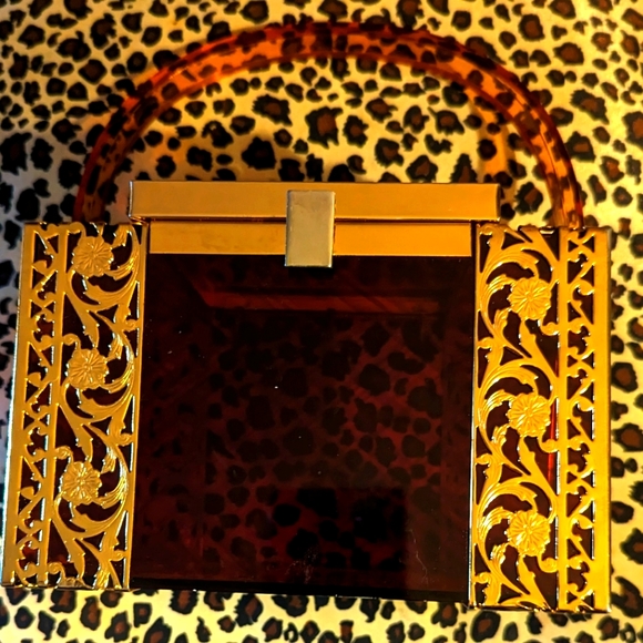 Vintage 1940's Lucite Bag. Great for Collectors  Serious Offers Considered - Picture 5 of 7